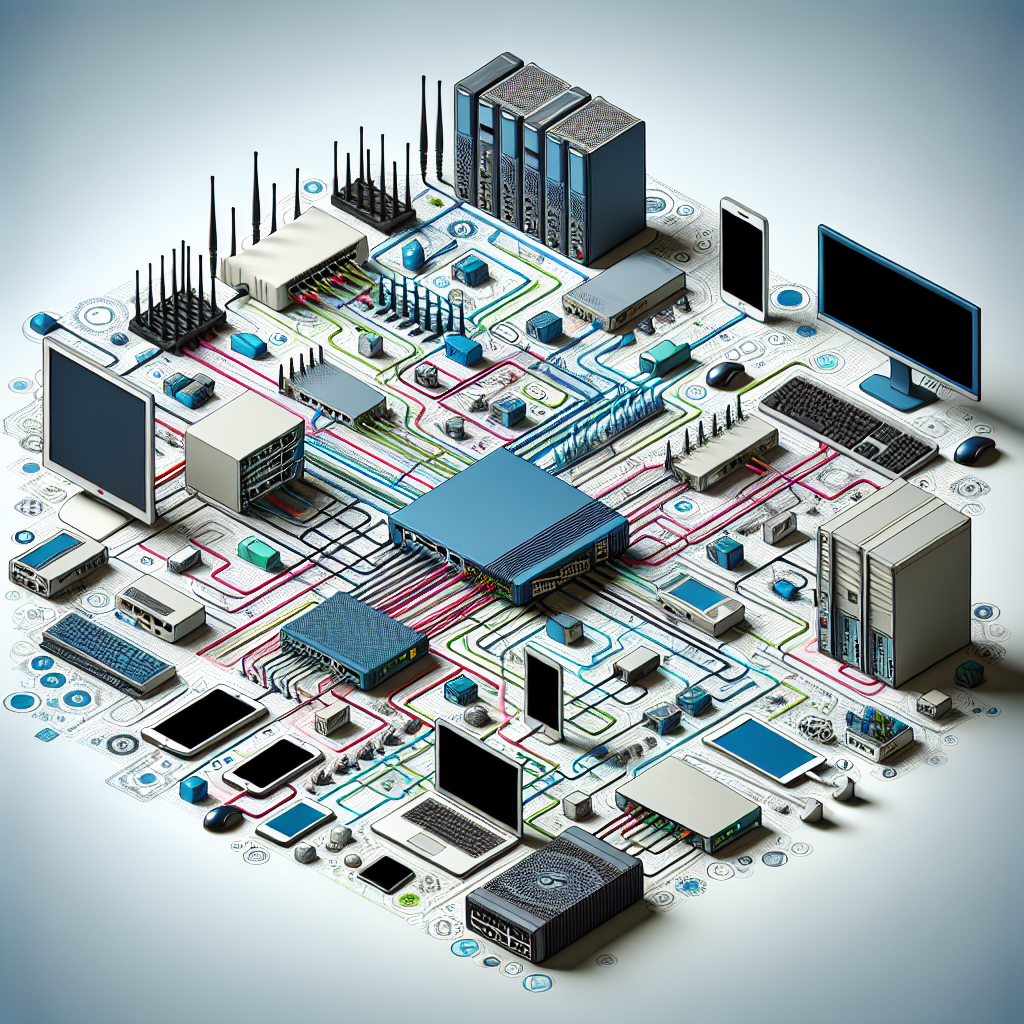 An image illustrating networking concepts